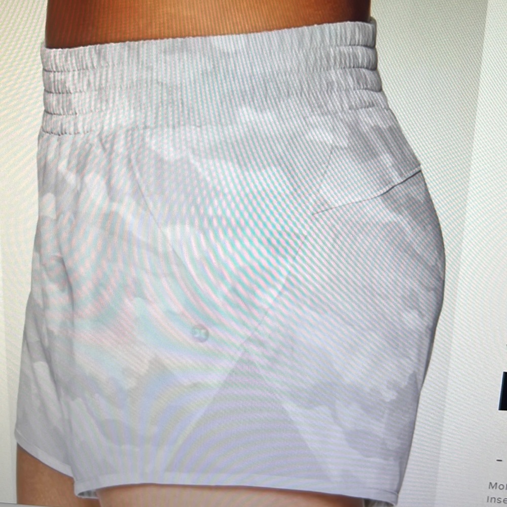 RBXActive white camo run it out mesh short